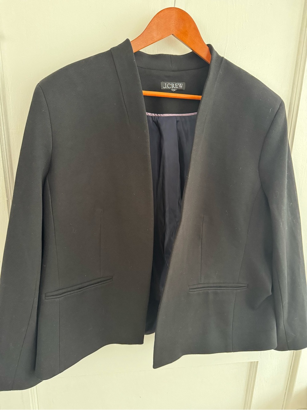J. Crew Women’s Going Out Black Blazer Size 18 - Picture 2 of 6